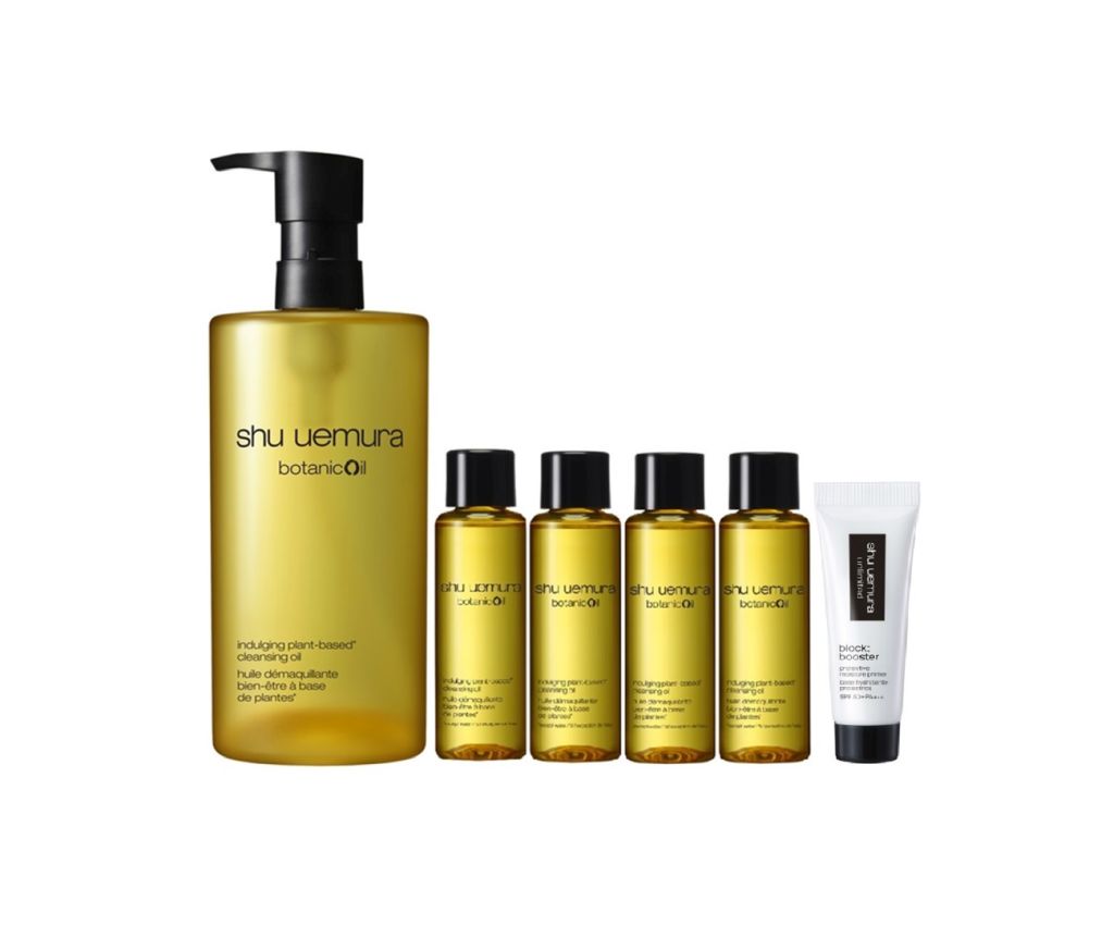 botanicoil indulging plant-based^^ cleansing oil 450ml set